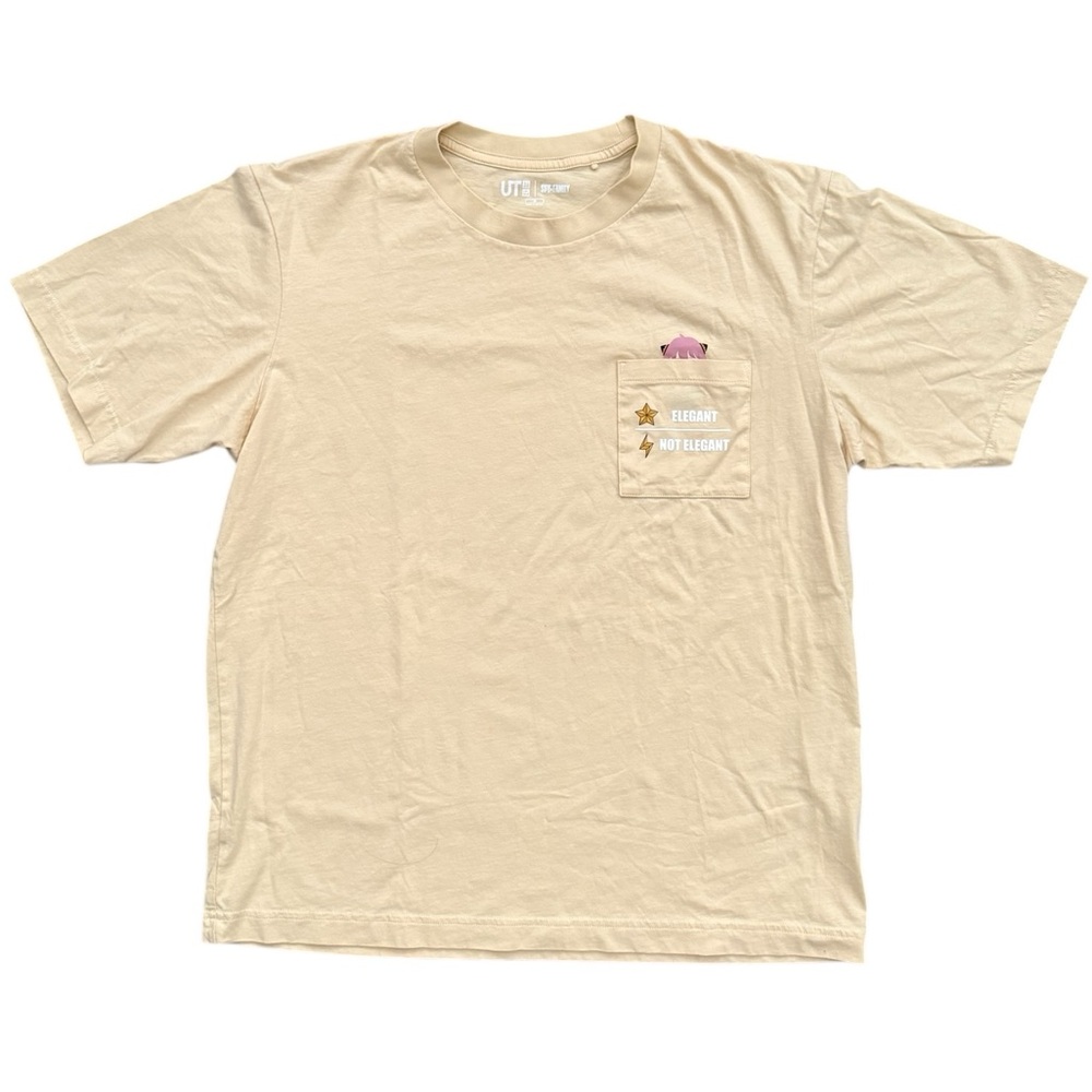 Uniqlo UT Spy Family Anya Pocket Crew Neck Tee